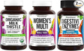 FarmHaven Bundle - Multivitamin for Women and Milk Thistle and Digestive Enzymes