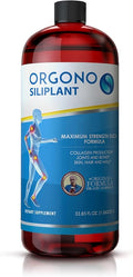 Living Silica ORGONO Siliplant | Vegan Collagen Booster | Supports Healthy Collagen and Elastin Production for Joint &amp Bone Support Glowing Skin Strong Hair &amp Nails. 66 Servings