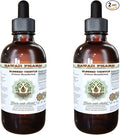 Hawaii Pharm Blessed Thistle Alcohol-Free Liquid Extract Blessed Thistle (Cnicus benedictus) Dried Leaf Stem and Flower Glycerite Natural Herbal Supplement 2x2 oz