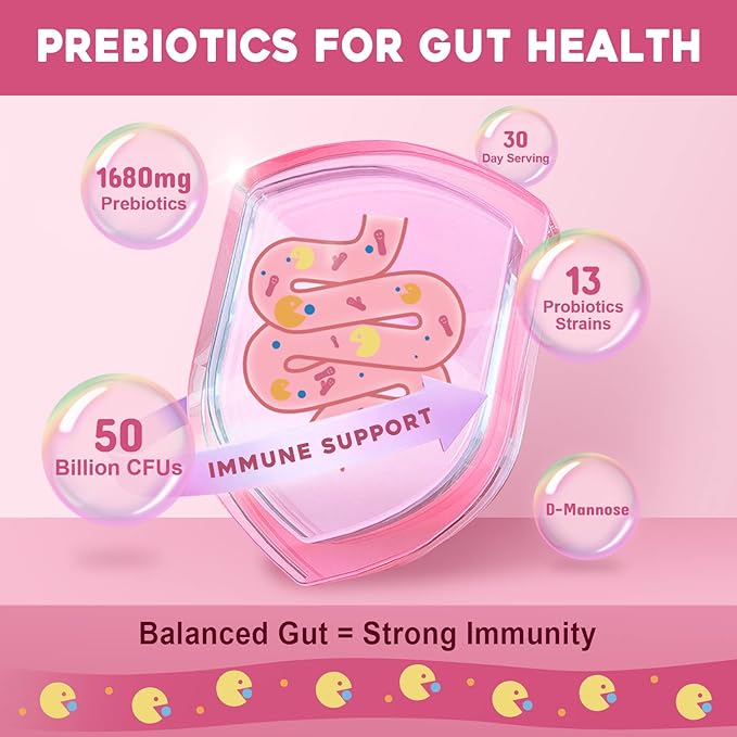 NATURE TARGET Probiotics for Women with Kids Probiotic Chewable