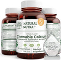 Natural Nutra Chewable Calcium Supplement for Bone Strength Promotes Muscle Health Helps Enhance Teeth Health Support Nerve Health and Cardiovascular Health Improve Bone Strength 120 Tablets