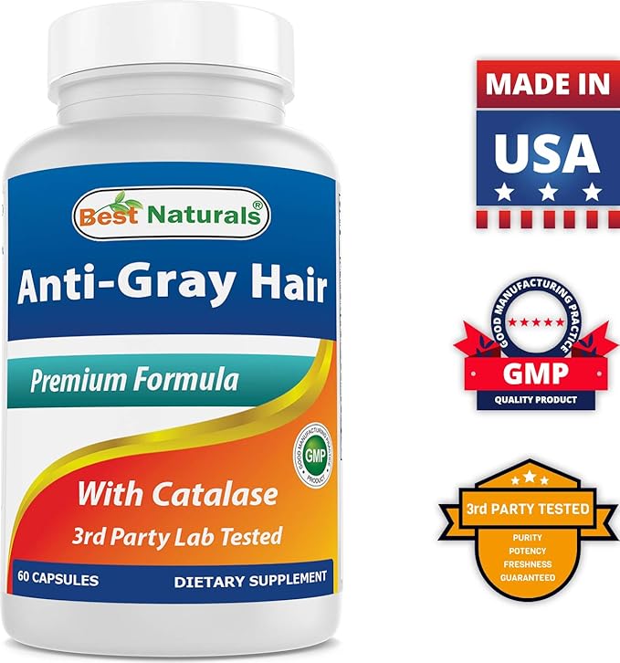 Anti Gray Hair Formula &amp Ashwagandha Extract 500 Mg