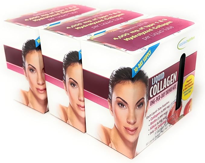 Liquid Collagen Skin Revitalization Special 3 Pack ptc( 90 Count Total )