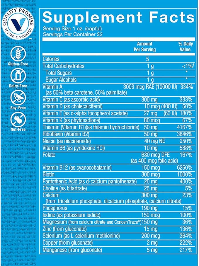 The Vitamin Shoppe Multivitamin - Complete Daily Multi with Essential Vitamins &amp Minerals for Overall Health
