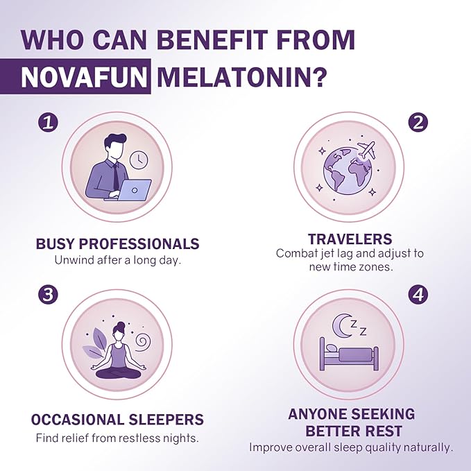 Melatonin 5mg Supplement with L-Theanine &amp Jujube Seed Extract Support Sleep &amp Relaxation Vegan Non-GMO 60 Capsules