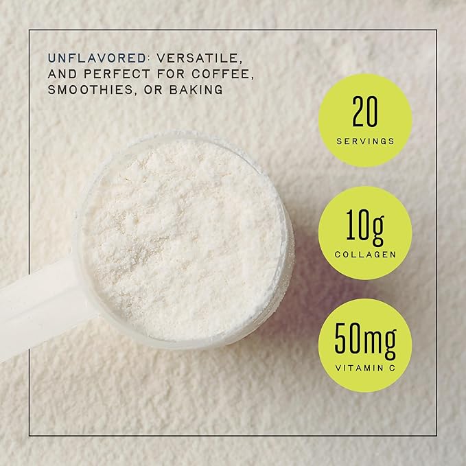 Iron Feather Collagen Powder | Unflavored | Multi-Collagen Protein with Vitamin C | Supports Joints Tendons Recovery Skin Hair and Nails | 10g Protein per Scoop | Clean and Functional Nutrition