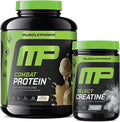 MusclePharm Combat Protein Powder Vanilla Flavor &amp Creatine Monohydrate Powder for Pre Workout Muscle Builder &amp Post Workout Muscle Recovery
