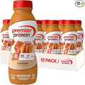 Premier Protein Shake Caramel 30g Protein No Added Sugar 24 Vitamins &amp Minerals to Support Immune Health 11.5 fl oz 12 Pack