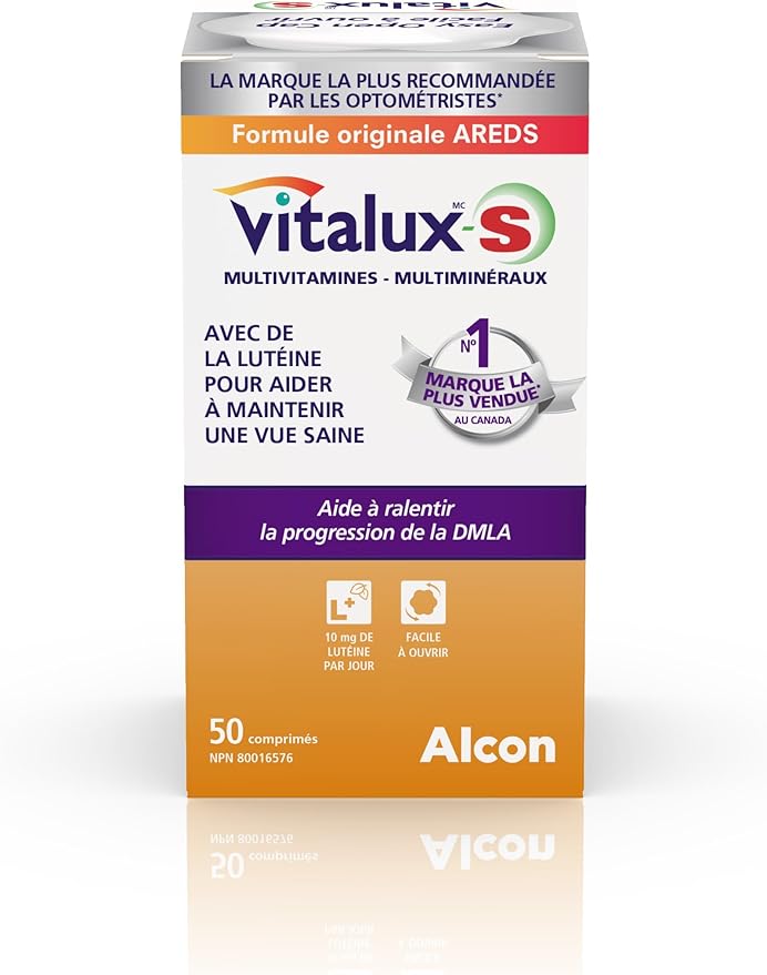 Vitalux-s (Smokers Areds Formula - No Beta Carotene) 50 Time Release Caplets