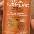 Liquid Turmeric 1000 mg Extra Strength Curcumin Complex with Black Pepper Extract 95% Curcuminoids Tropical Orange Flavor Vegetarian Non-GMO Gluten-Free 30.4 fl oz 60 Servings