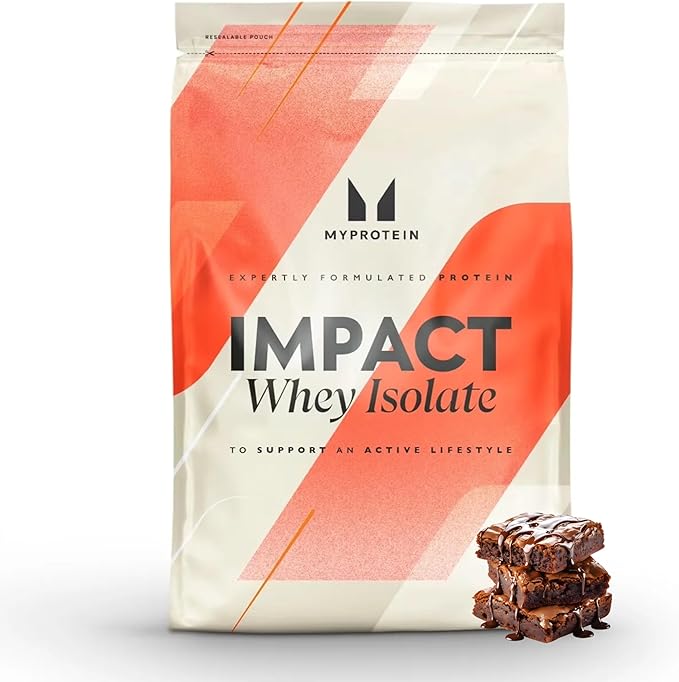Myprotein Impact Whey Isolate Chocolate Brownie 5.5 pounds