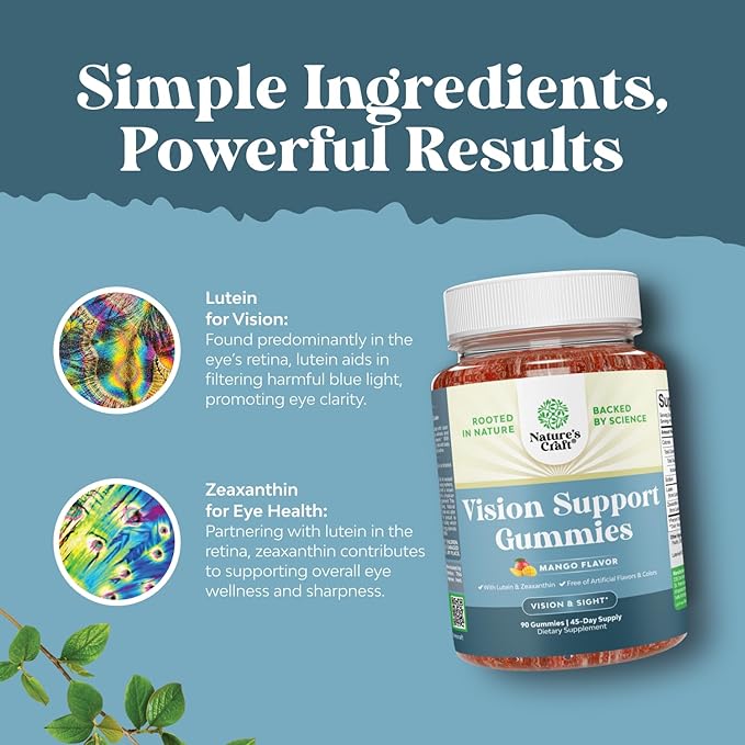 Bundle of Green Coffee Bean Extract for Uric Acid Cleanse &amp Detox with Turmeric Tart Cherry &amp Celery Seed and Zeaxanthin Plus Lutein Gummies - Lutein Eye Vitamins for Vision &amp Blue Light