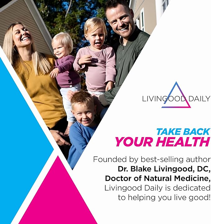 Livingood Daily Iron Supplement for Women &amp Men Blood Support Formula with Chelated Iron Methylated B12 Vitamin C Zinc &amp Folate Vegan Non GMO Gluten Free Allergen Free 30 Capsules
