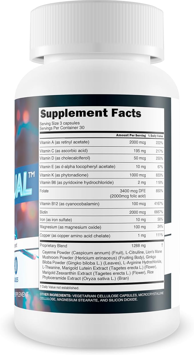 Nerve Ice Ritual Ice Hack - Okinawa Capsaicin For Neuropathy - Vitamin B12 Nerve Support Supplement - Central Nervous System Nerve Flow For Neuropathy Relief - Best Magnesium Nervous System Support