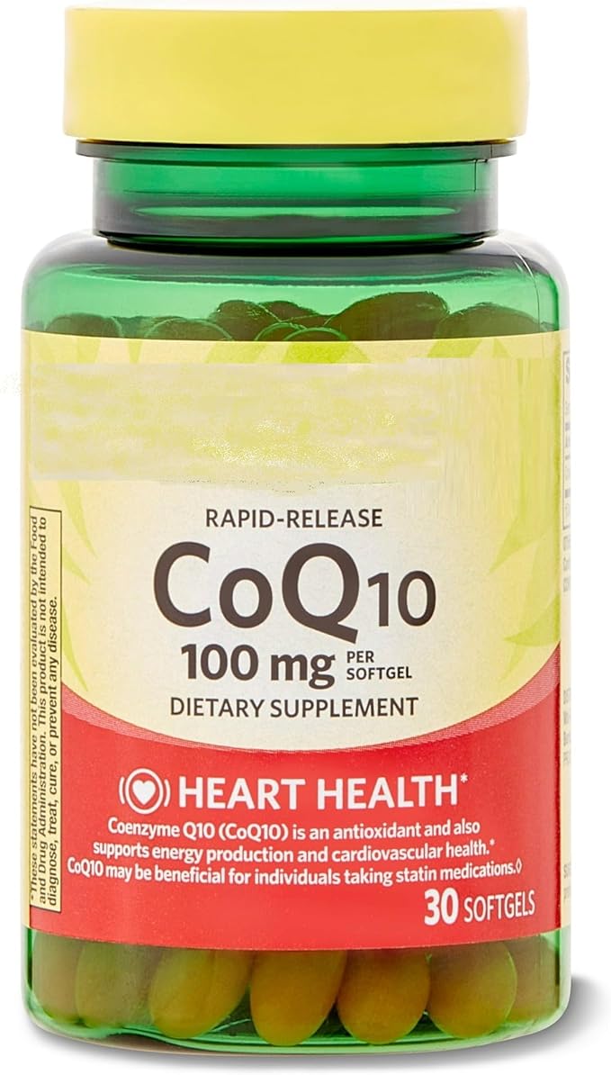 SEDLAV Rapid-Release CoQ10 Dietary Supplement 100 mg 30 Count Sticker