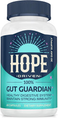 Gut Guardian Probiotic Supplement 60 Billion CFU with Prebiotics - Probiotics for Women - Probiotics for Men - Formulated for Digestive Health Digestive &amp Immune Support - 60 Capsules