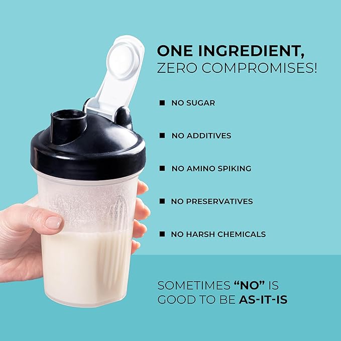 AS-IT-IS Nutrition Whey Protein Isolate 90% - 2 Kg/70.5 Oz | Protein 27g &amp Bcaa 5.9g Per Serving Fast Absorption Perfect as Post-workout Nutrition Cross-flow Microfiltered