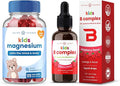 NutraChamps Magnesium Gummies &amp B Complex for Kids