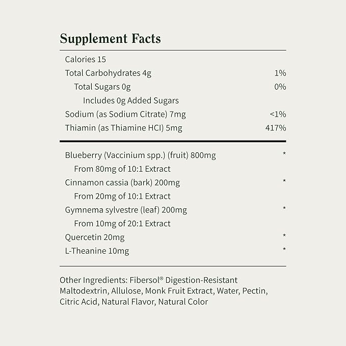 Snap Supplements Blood Sugar Gummies Support Already Healthy Blood Sugar Levels Cinnamon Bark and Blueberry Fruit Extract Green Apple Flavor 60 Gummies
