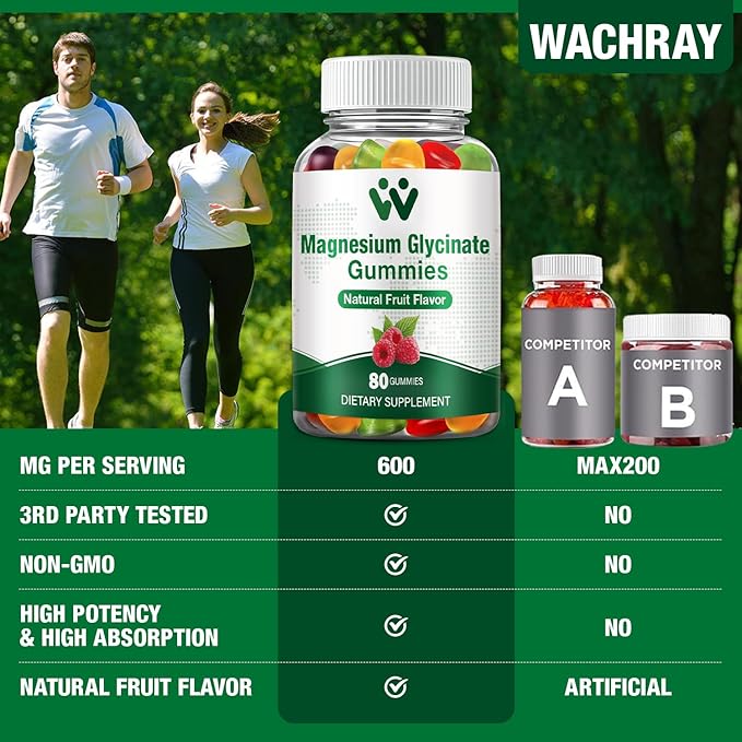 Magnesium Glycinate Gummies 400