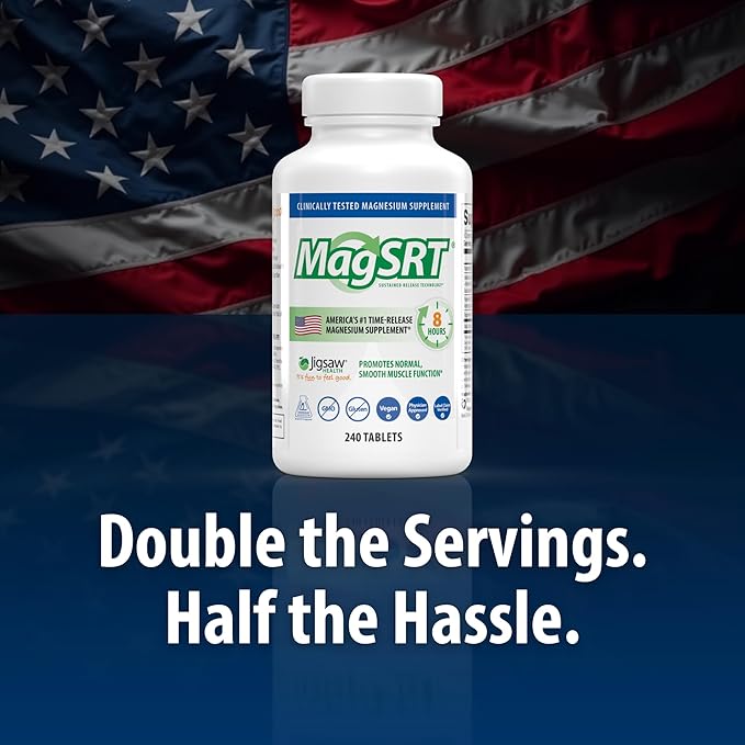 Jigsaw Health Bundle | MagSRT 240 Tablets and MagPure Malate 120 Capsules