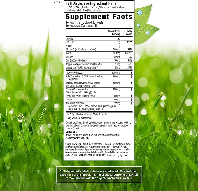 Healthy Skin &amp Hair Plus Nails by Irwin Naturals Nutrient Rich Provides Shine and Strength 60 Liquid Softgels