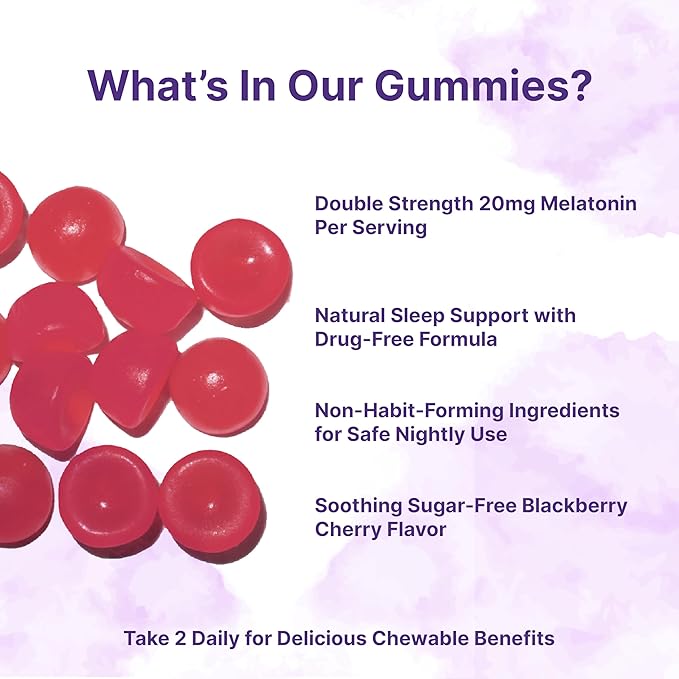 Micro Ingredients Melatonin Gummies &amp Vitamin D3 10000IU + K2 Softgels | Bundle | Sugar-Free BlackBerry Cherry Flavor | No Drug Non-Habit-Forming Ingredients | D &amp K Sunshine Vitamins + Coco