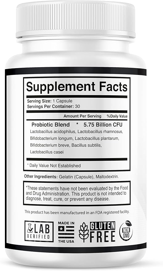 ZELSO (2 Pack) Probiotic for Men 175 Billion CFU Probiotic Supplement Designed for Men's Health 2 Month Supply