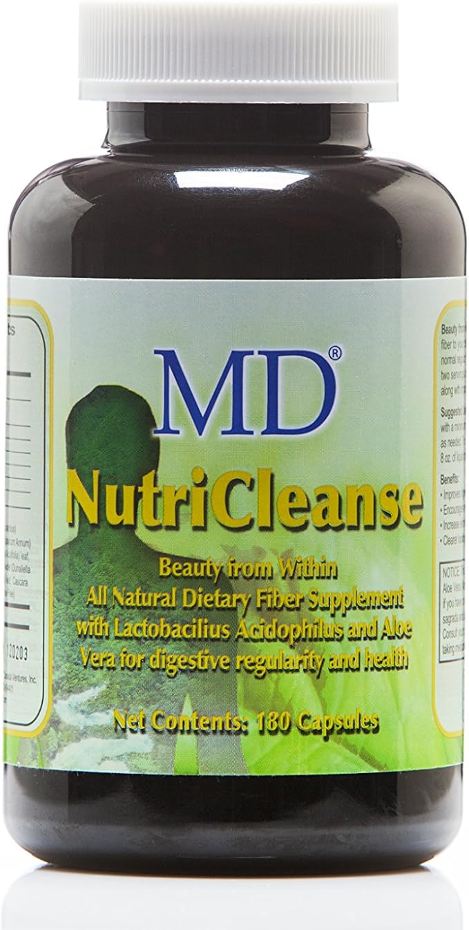 MD Nutri Cleanse Fiber Capsules (180 Count)