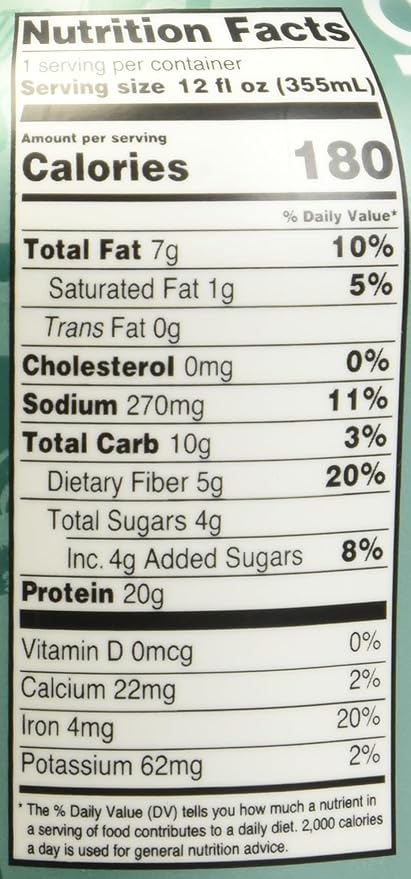 Owyn Plant-Based Cookies N' Cream Ready to Drink Protein 20g Protein Gluten Free &amp Non-GMO 12 Fl Oz (Pack of 12)