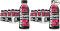 Protein2o Hydration Drink - 2-in-1 Liquid Clear Whey Protein Isolate and Electrolyte Drink - 15g ProteinVitamins B5B6 - Post-Workout Recovery - 16.9 Fl Oz - Wild Cherry(Pack of 24)