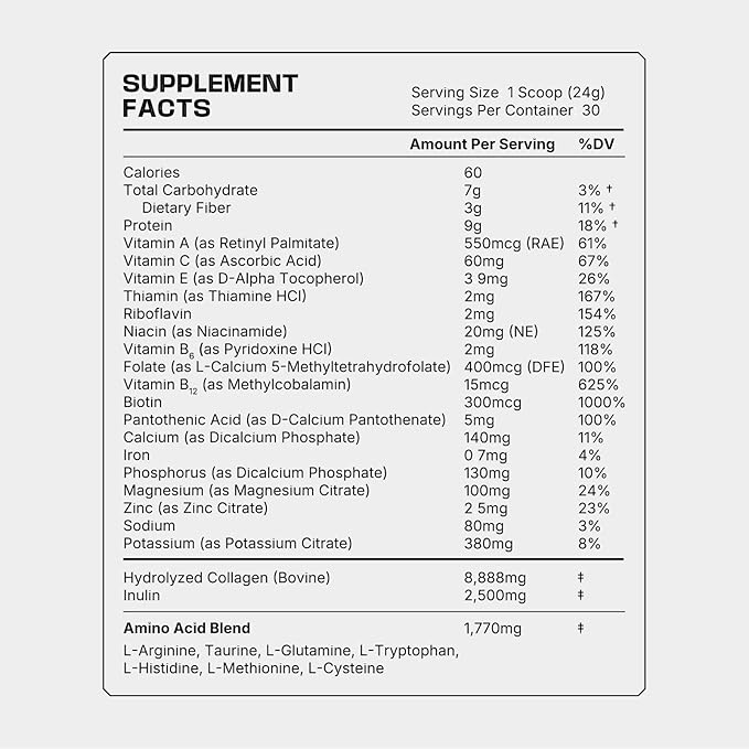 Frog Fuel Power Regular Protein Shot &amp Performance Greens Protein Powder 15g Protein Nano-Hydrolyzed Grass Fed Collagen &amp Nano-Hydrolyzed Grass Fed Protein Greens Powder 24 Pack &amp 30 Ser