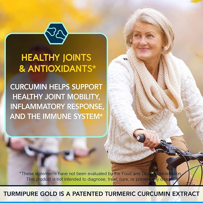BioEmblem Turmeric Curcumin with Clinically Studied TurmiPure Triple Magnesium Complex