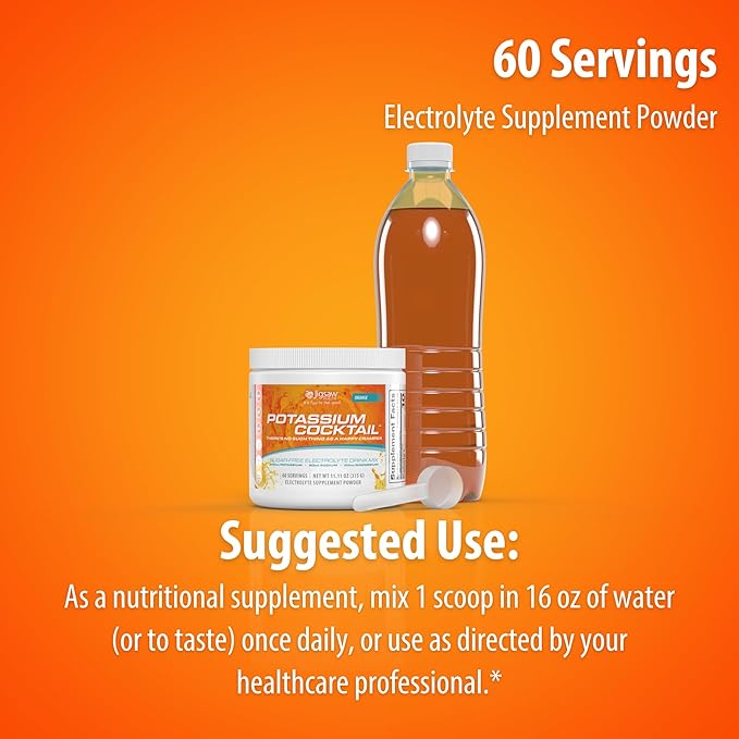 Jigsaw Health Bundle | MagSRT 240 Tablets and Potassium Cocktail (Orange) 60 Servings (Jar)