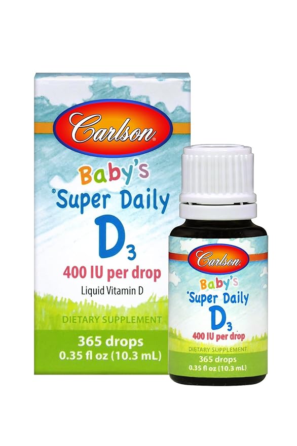 Carlson Labs Super Daily D3 Baby 400 IU - 0.35 oz.