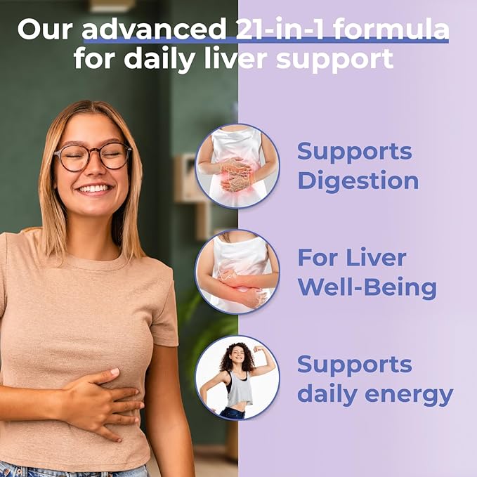 Avenir Nutrition Liver Shield &amp Cleanse | Herbal Liver Cleanse Detox &amp Repair Supplement | Milk Thistle &amp Artichoke Extract Supplements | Fatty Liver &amp Health Support | 180 Capsules fo