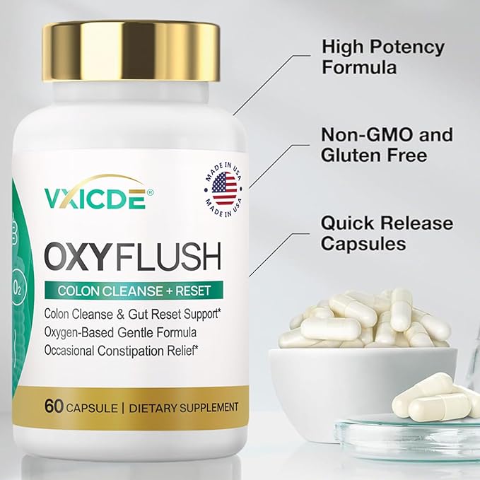 Magnesium 500mg 60 Capsules - 30 Servings. Non-GMO Gluten Free Vegan Friendly