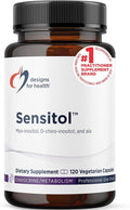 Designs for Health Inositol + ALA Capsules - Sensitol Myo-inositol (MI) + D-Chiro Inositol (DCI) with Alpha Lipoic Acid - Vegan Non-GMO Supplement (120 Capsules)