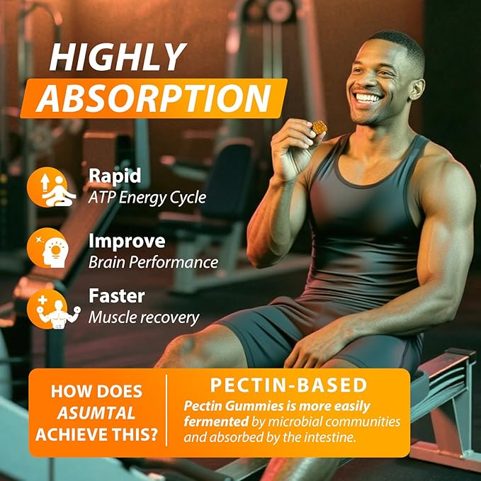 Creatine Monohydrate Gummies Complex 8500 MG for Men &amp Women Creatine Monohydrate Supplement for Muscle Growth Strength &amp Energy Support Pre Workout Gummies 120 Count Mango Flavor