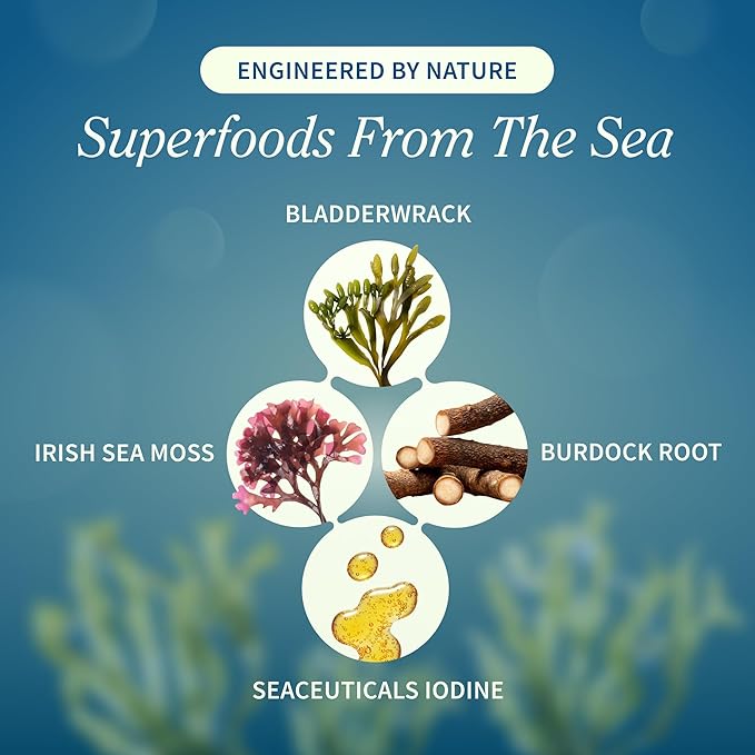Snap Supplements Liver Health + Irish Sea Moss Bundle 60 Vegetarian Capsules Each