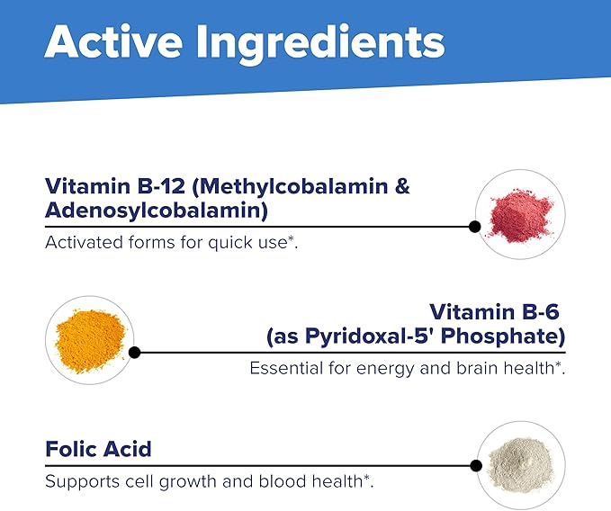 Superior Source NO Shot Advanced B-12 2000 mcg B-6 / Folic Acid 600 mcg - Folic Acid for Women &amp Men - B Vitamins Supplement Supports Energy &amp Cell Health - 60 Sublingual Dissolving Tablets