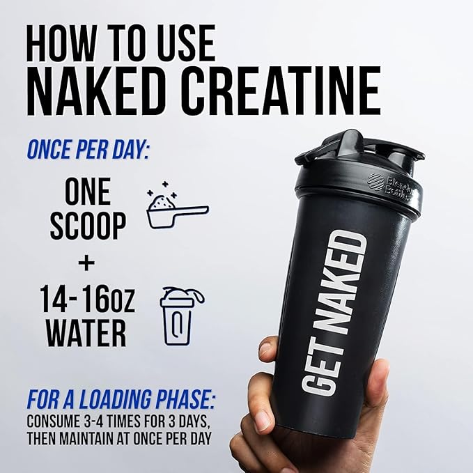 NAKED Chocolate Whey Isolate Protein Powder (24 Servings) Pure Micronized Creatine Monohydrate 500g (100 Servings) – Grass-Fed Bulk Non-GMO Gluten Free Soy Free