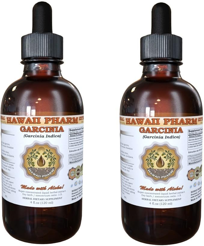 Hawaii Pharm Garcinia (Garcinia Indica) Liquid Extract 2x4 oz