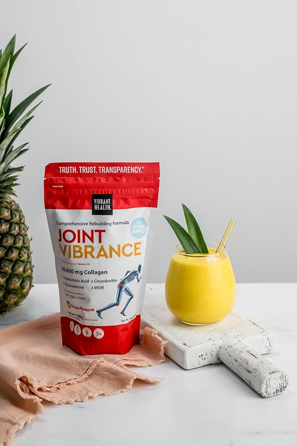Vibrant Health Joint Vibrance Comprehensive Joint and Cartilage Support 30 Servings