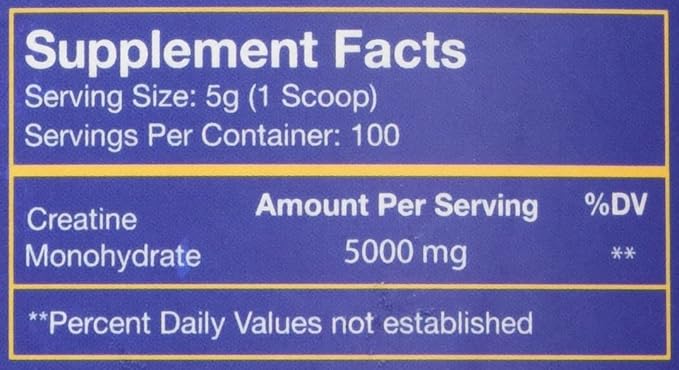 “No Bull” Creatine Powder Bulk Supplements Creatine Monohydrate for Faster Recovery Increased Muscle Volume Strength &amp Power Micronized Creatine for Men &amp Creatine for Women 500g