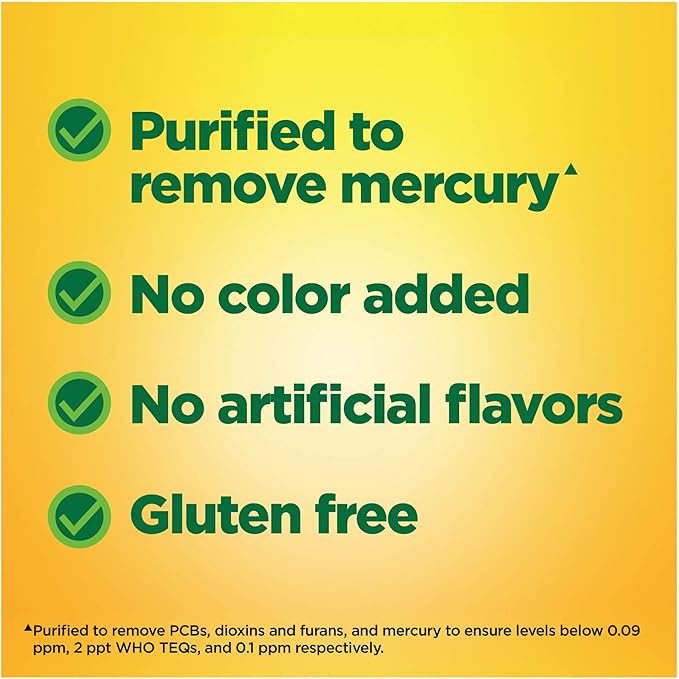Nature Made Burp-Less Fish Oil 1200 mg One Per Day 120 Softgels Fish Oil Omega 3 Supplement For Heart Health