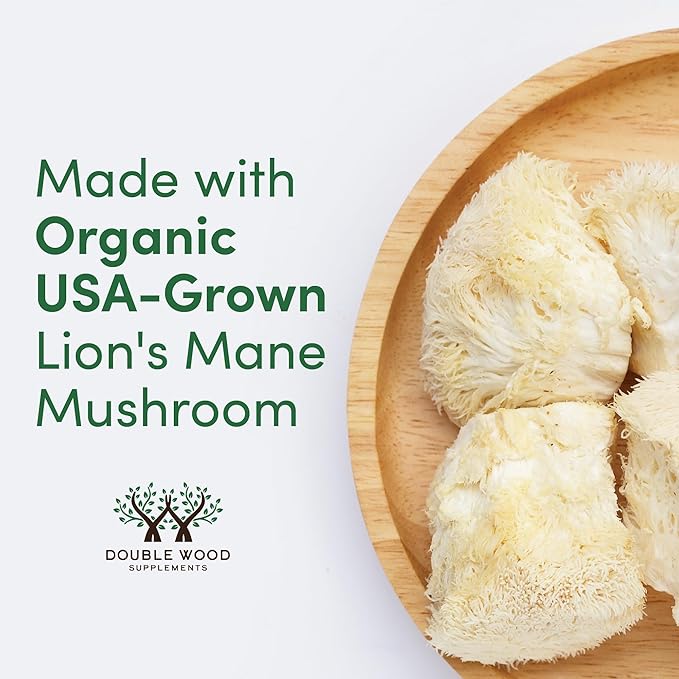 Wellness Support Duo – Magnesium Glycinate and Lion’s Mane to Support Overall Health and cognition
