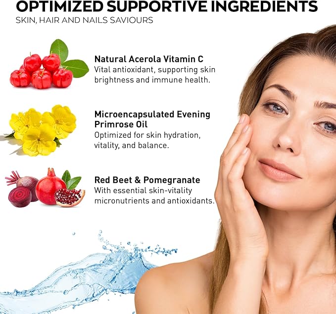 Granions Collagen Complex Calcium Magnesium and Marine Collagen Pomegranate Powder Wellness &amp Beauty Bundle