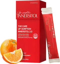 INERTIA+ The Care Up-sorption INNERSITOL Ready-to-Drink Inositol Supplement for Women 40:1 Myo &amp D-Chiro Inositol Hormone Balance &amp Ovarian Function Support Folic Acid Orange Flavor (14 St