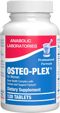 Osteo-Plex Bone Health Supplement for Women - Clinical Formula Bone Strength Supplement with Magnesium Calcium Vitamin D3 &amp Trace Minerals Complex - Easy to Swallow Gentle Tablets (120 Count)